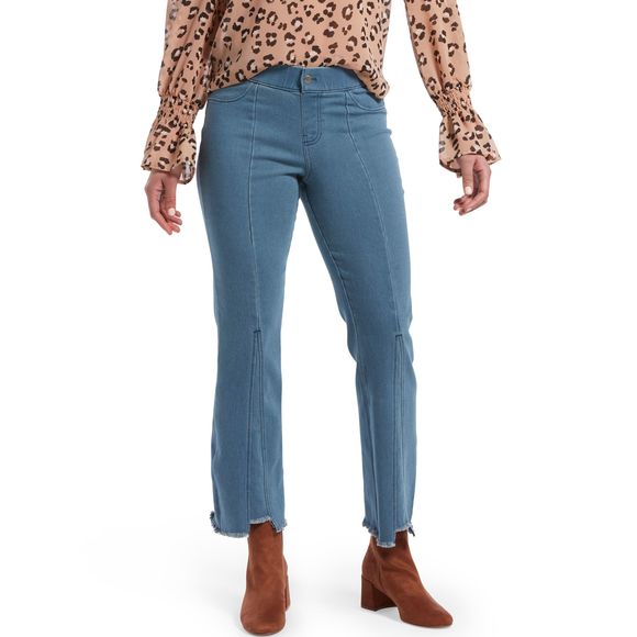 HUE Other - HUE Denim Cropped Flare Skimmer Leggings